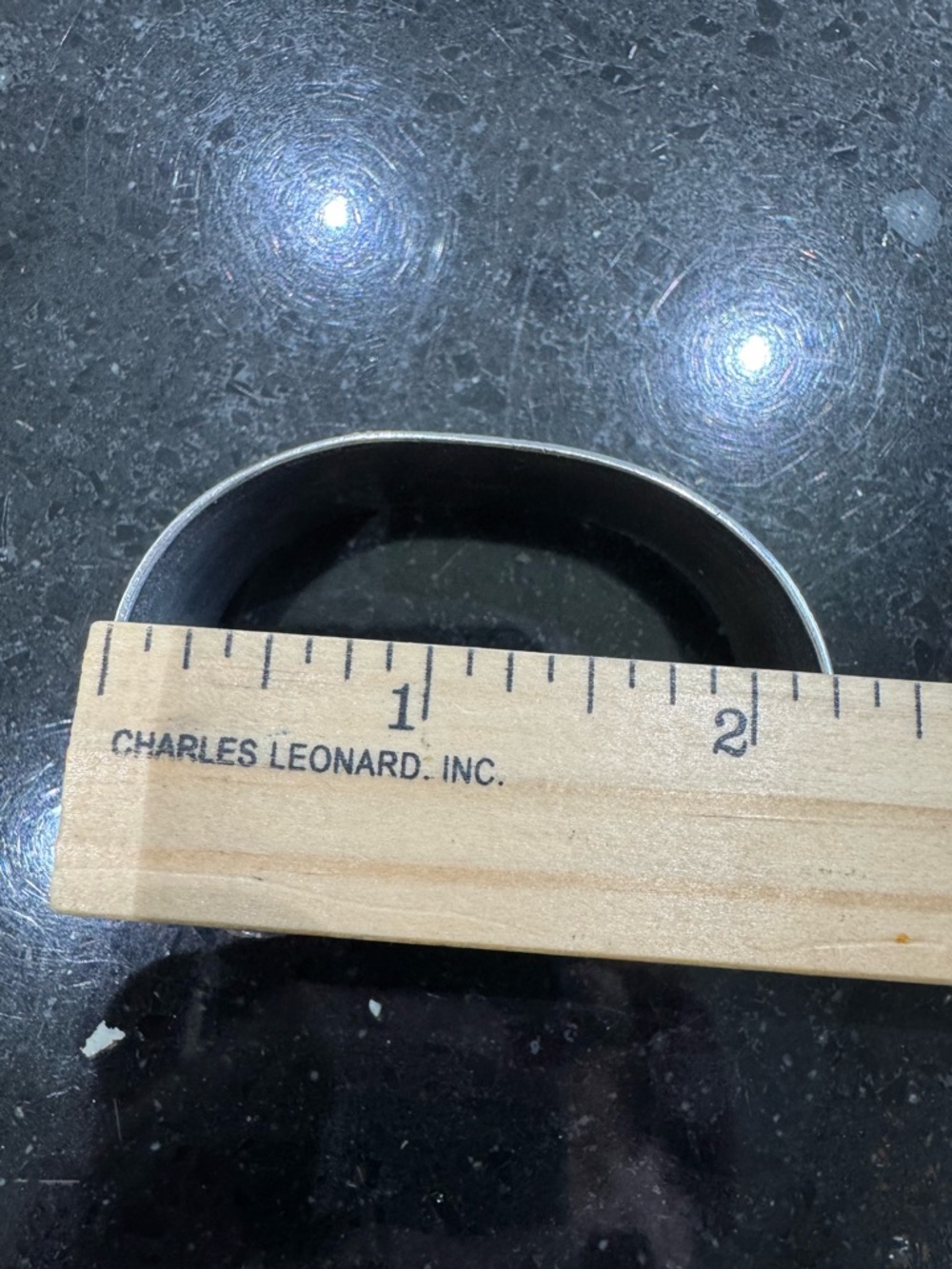 Navajo UITA 36 Stamped Sterling Cuff Bracelet - Picture 9 of 9